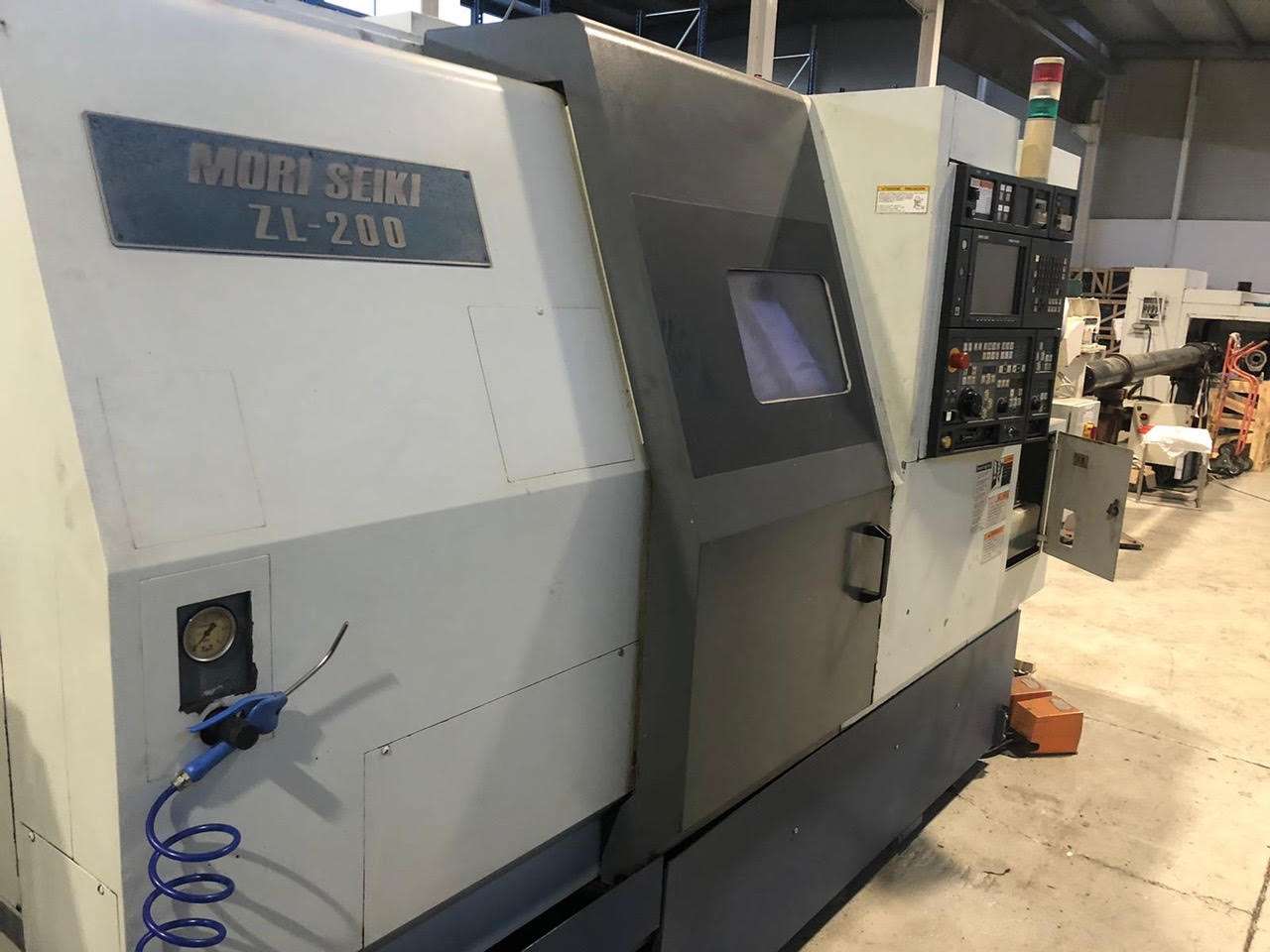 Tornio a doppia torretta Mori Seiki mod. ZL 200SMC
