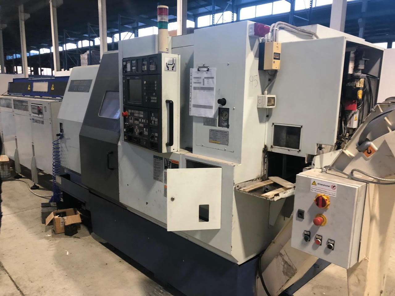 Tornio a doppia torretta Mori Seiki mod. ZL 200SMC